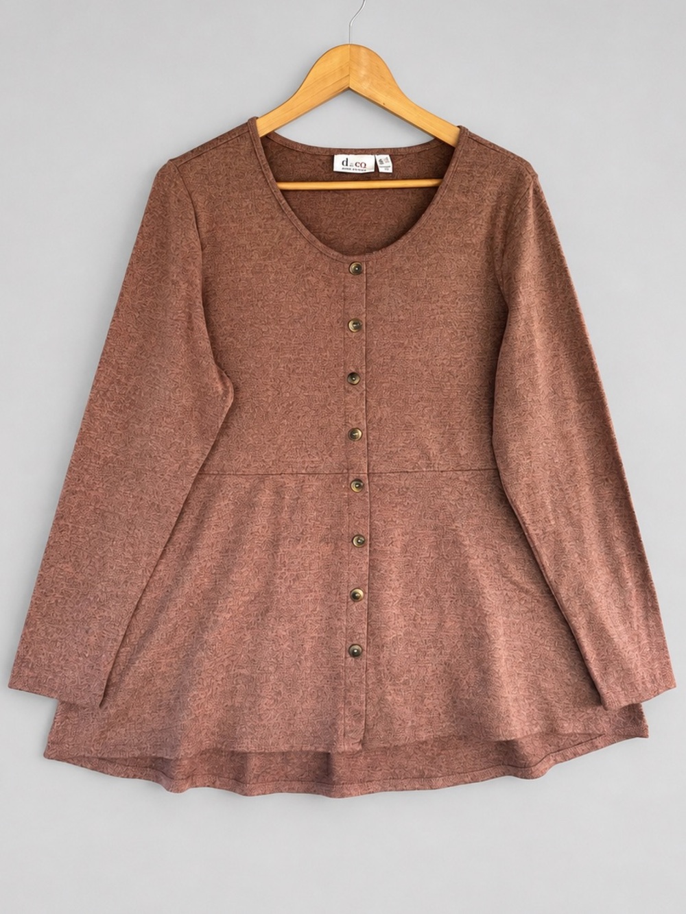 🎉5 for $45🎉 D&Co top blouse shirt size L